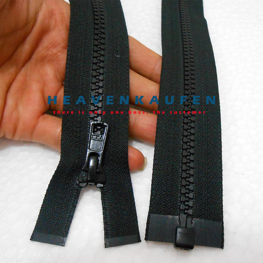 Resleting/Zipper Vislon YKK 80 cm Hitam Murah