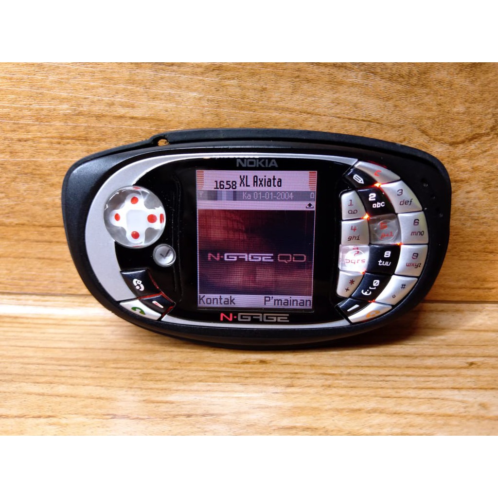 HP Handphone Nokia NGage QD Gamer Ori Jadul Not Nokia 9500 or 8110
