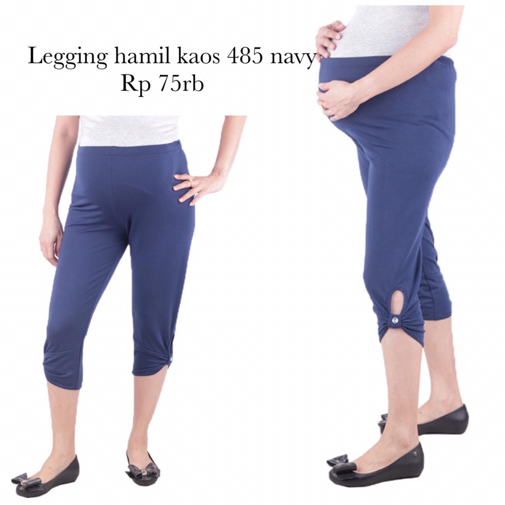 Celana Hamil Legging 485 biru