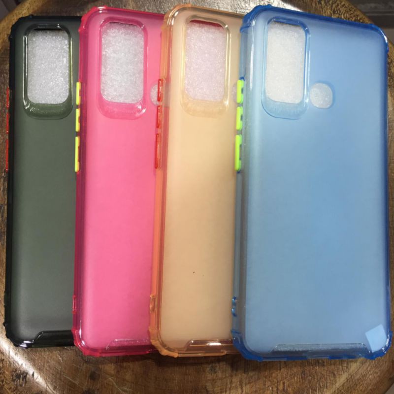 VIVO Y30 / Y50 JELLY CASE , KARBON STIKER BELAKANG HP , TEMPER GLASS , TEMPER CAMERA