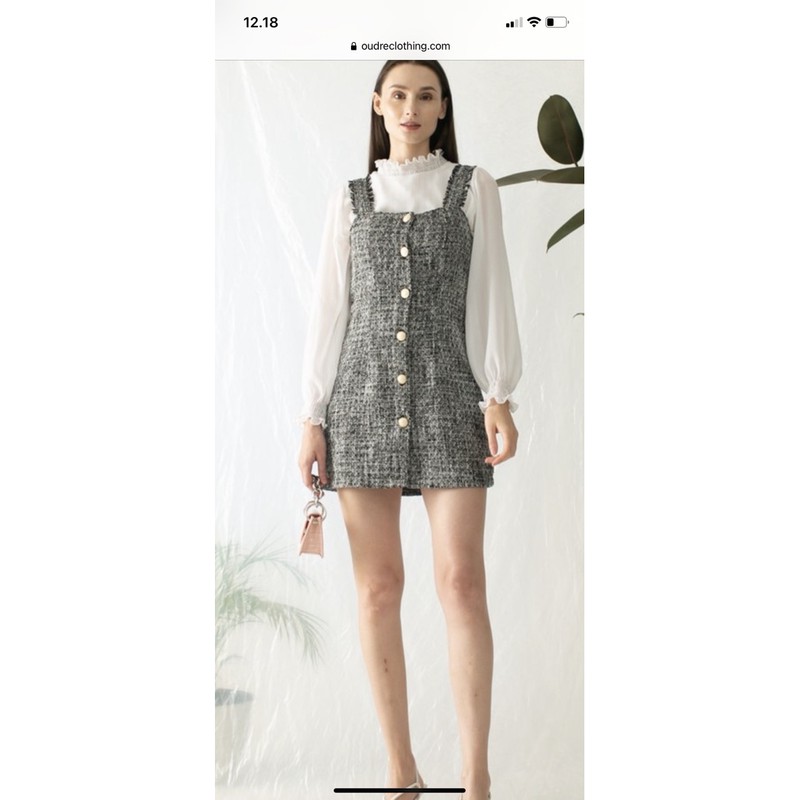 Oudre Jukyung dress in tweed size L