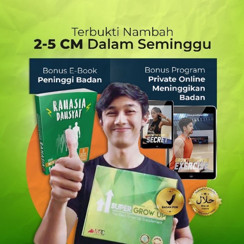 

GROW UP SUSU PENINGGI BADAN ORIGINAL SUPER GROW UP