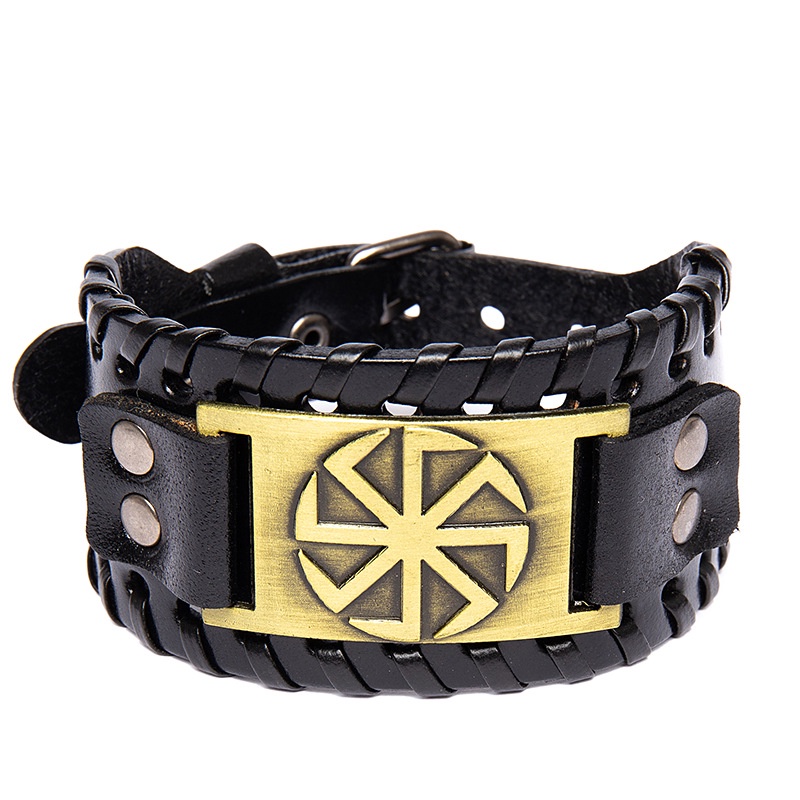 Nordic Viking Pria Beruntung Amulet Hot Wheels Gelang/Perhiasan Pesta Fashion