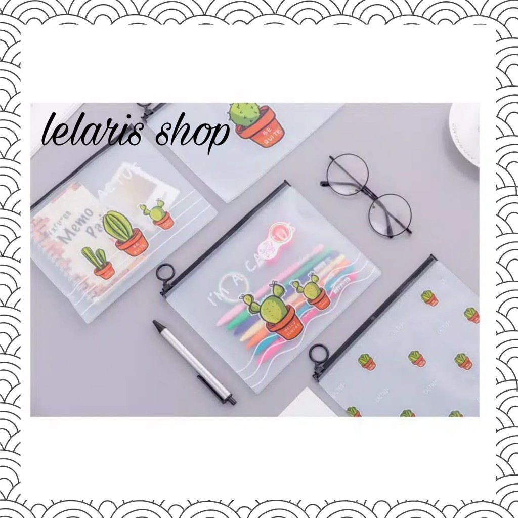 

TEMPAT PENSIL TRANSPARAN POUCH MASKER CASTUS ALAT TULIS ANAK ANAK IMPORT UNIK CANTIK TERBARU