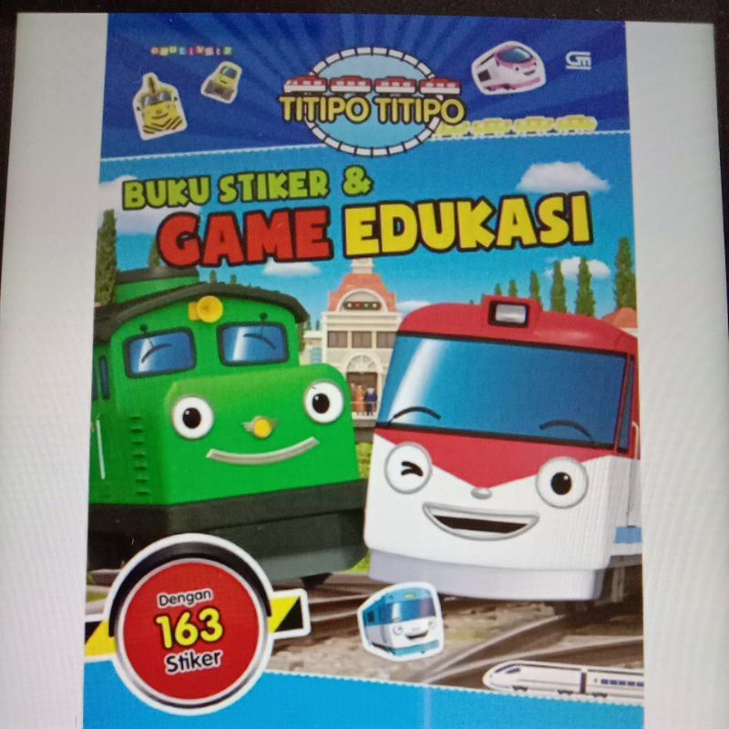 TITIPO : BUKU STIKER & GAME EDUKASI