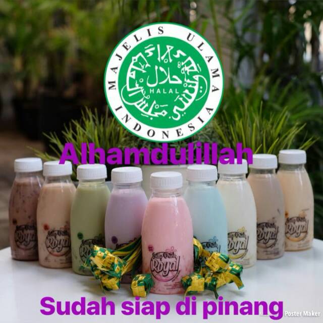 

TERMURAH Royal Jelly Drink / Grosir Minuman Kekinian / Minuman Coklat/ Cappucino / Minuman Jelly / Minuman Botol