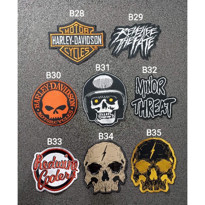 BACKPATCH BORDIR / EMBLEM MUSIK PREMIUM BEST QUALITY