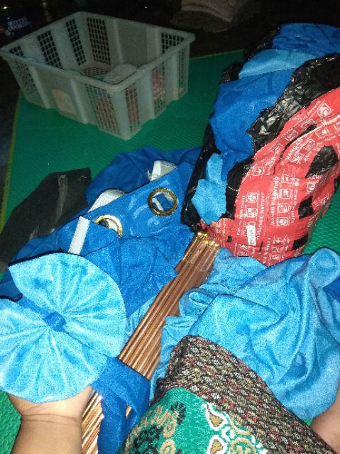 Promo Gorden Gordyn Smocring 10 Lobang Di Jual Perlembar