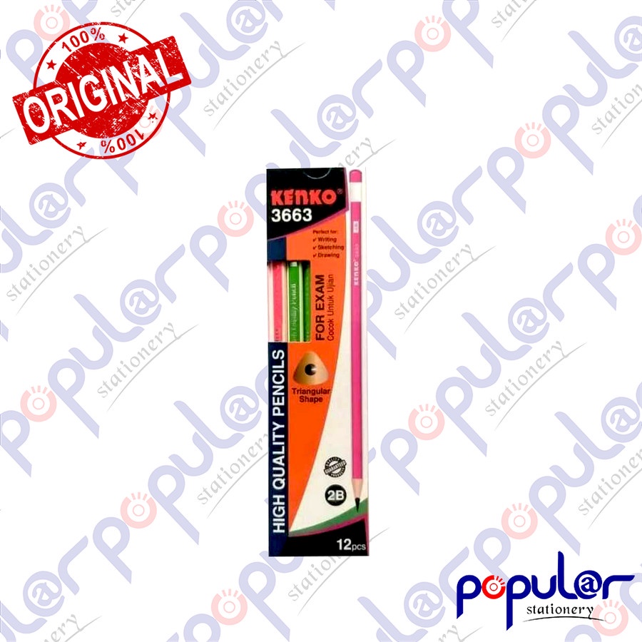 

Pensil 2B Kenko 3663
