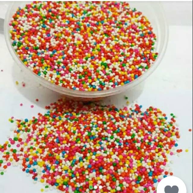 Sprinkle warna warni rainbow 25gr