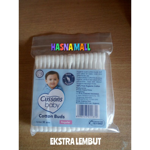 Cutton buds Cussons Ekstra fine 50 Sticks Regular