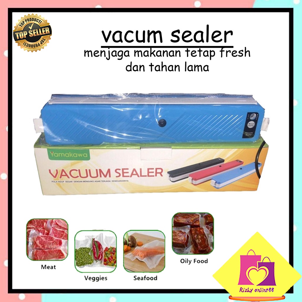 Rizkyonline88 vakum plastik sealer freshpack pro sealer plastik pembungkus