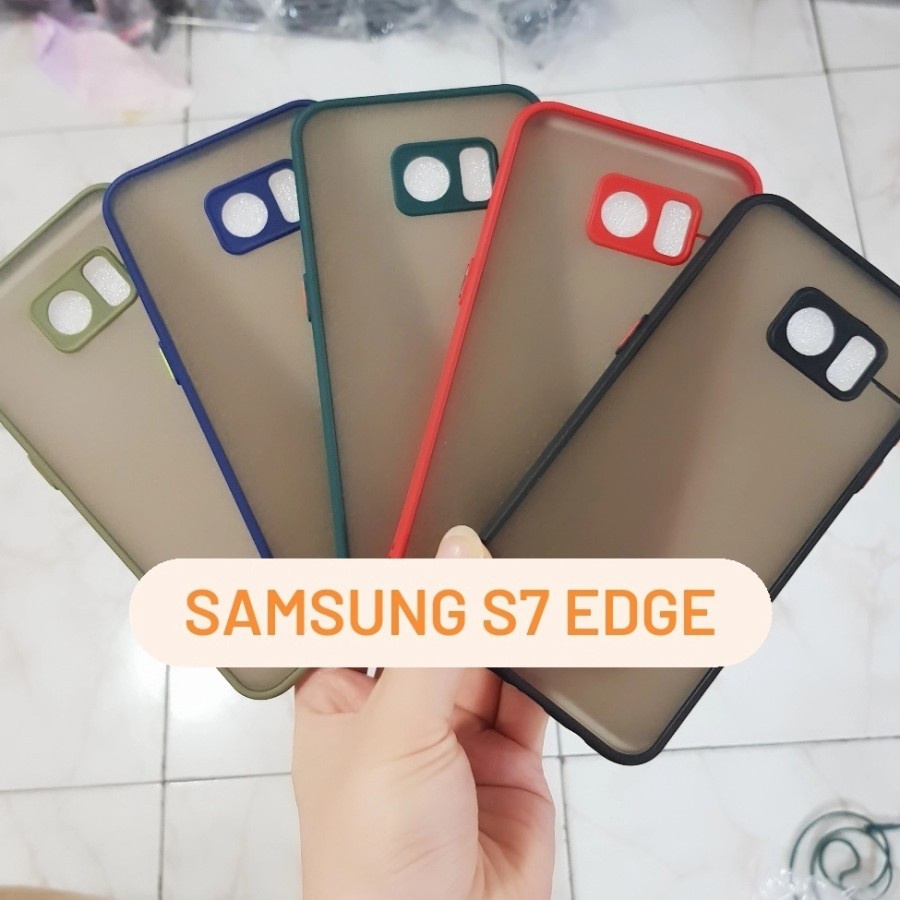 SAMSUNG S6 EDGE S7 EDGE CASE SOFT DOFF MATTE HARDCASE DOVE DOFF HYBRID PROTECT CAMERA, CASE DOFF PRO