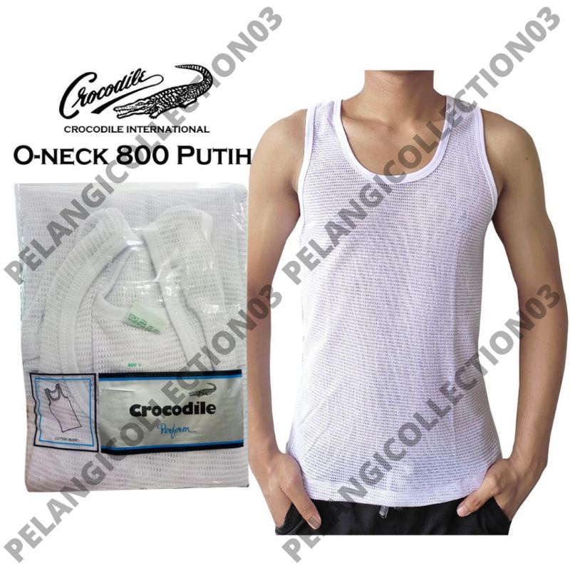 SINGLET COWOK KAOS DALAM PRIA JALA CROCODILE 800 & 803