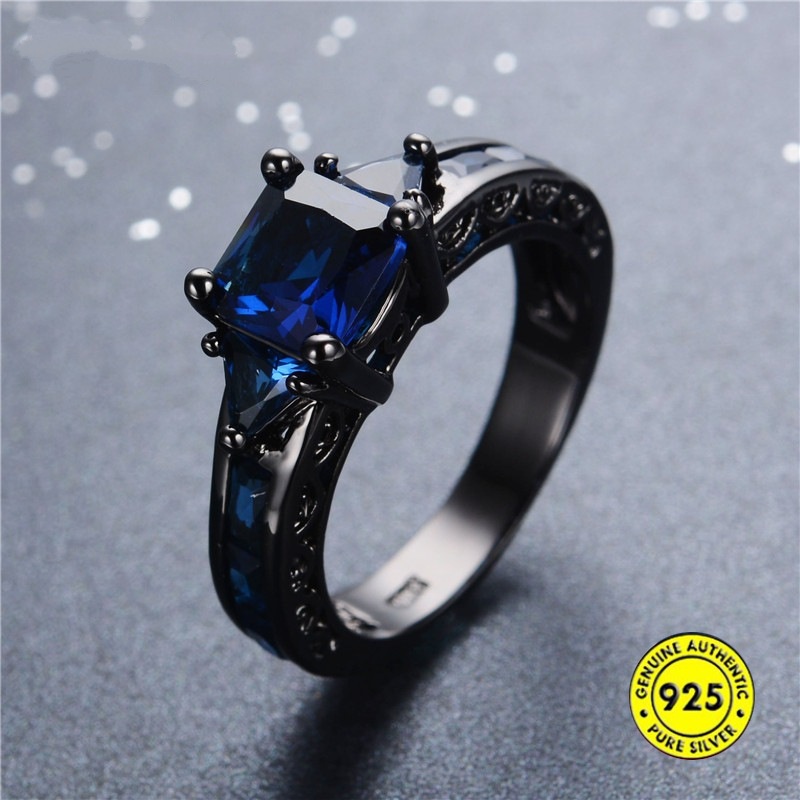 Cincin Zircon Gaya Elegan Untuk Wanita