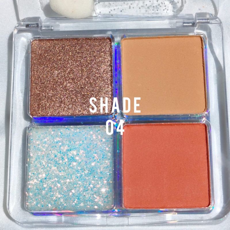 KOREAN EYESHADOW LAMEILA 4 WARNA / MINI EYESHADOW LAMEILA