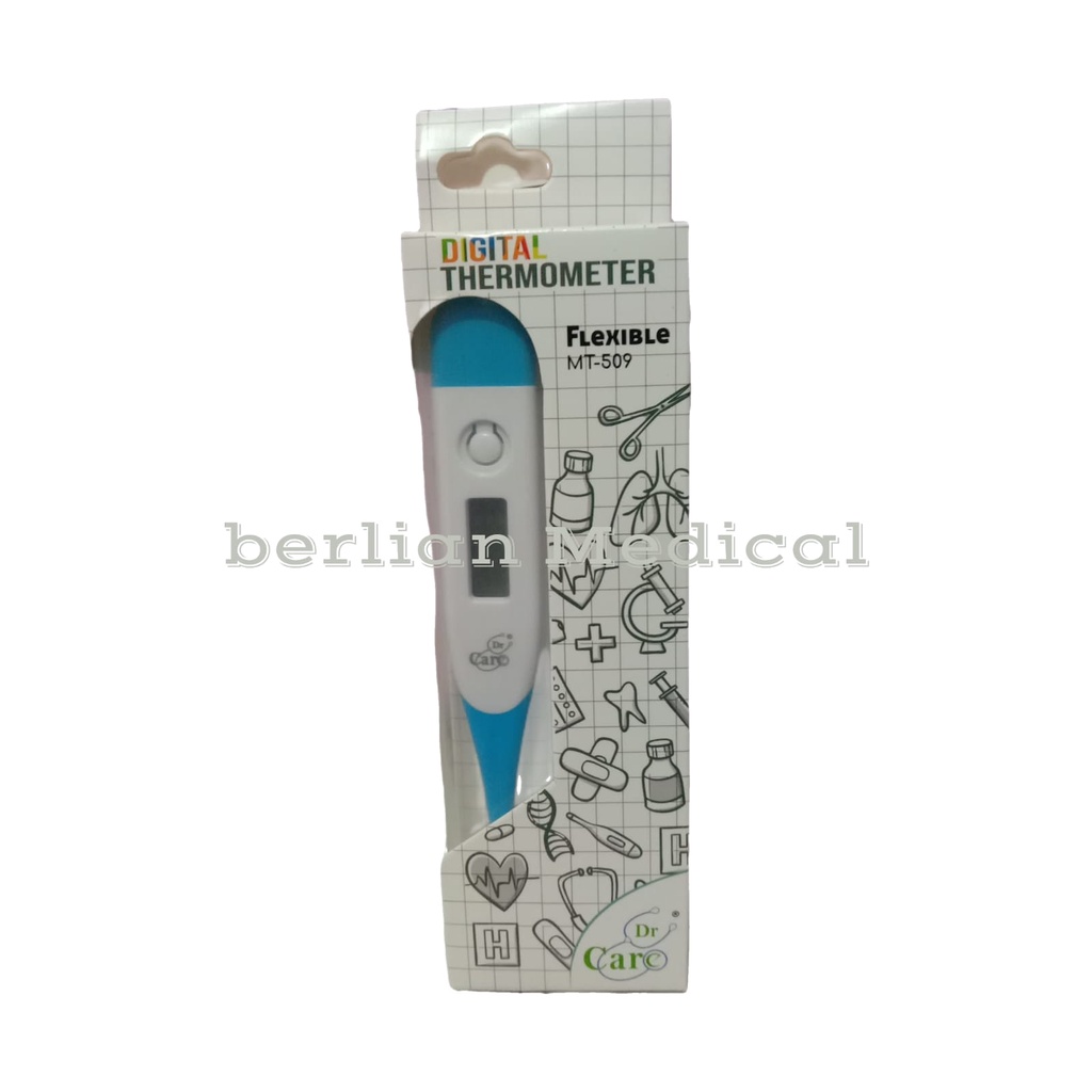 termometer ketiak digital flexibel dr care/termometer digital anak/bayi