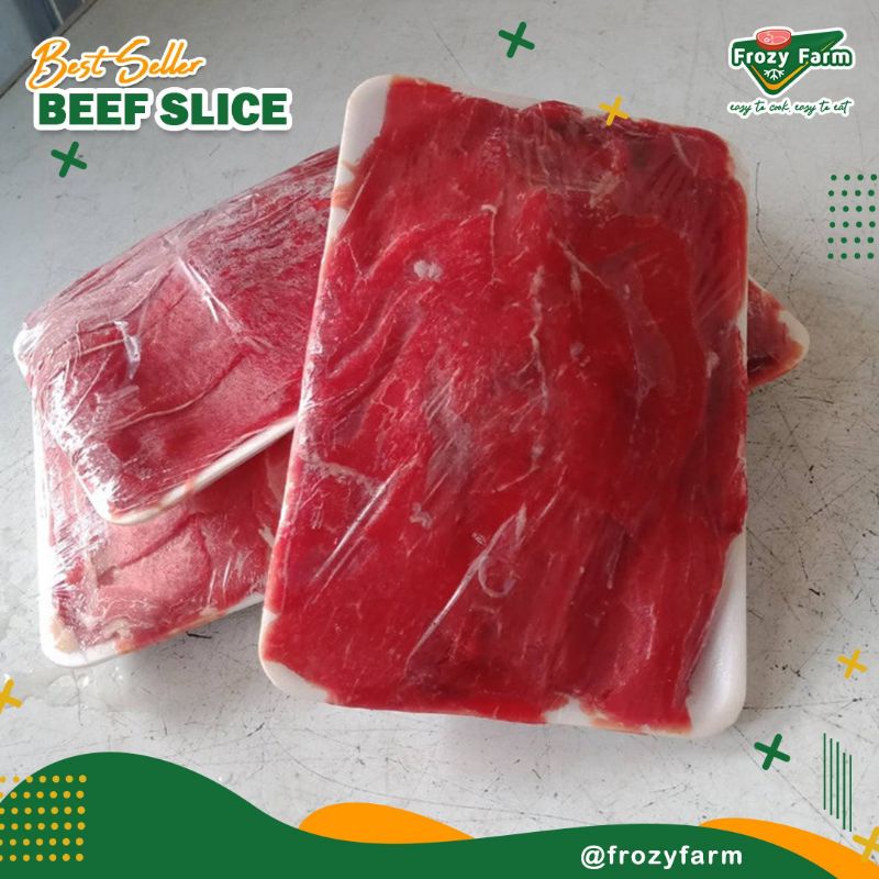 

BEEF SLICE - DAGING IRIS - DAGING BBQ 500 GRAM -