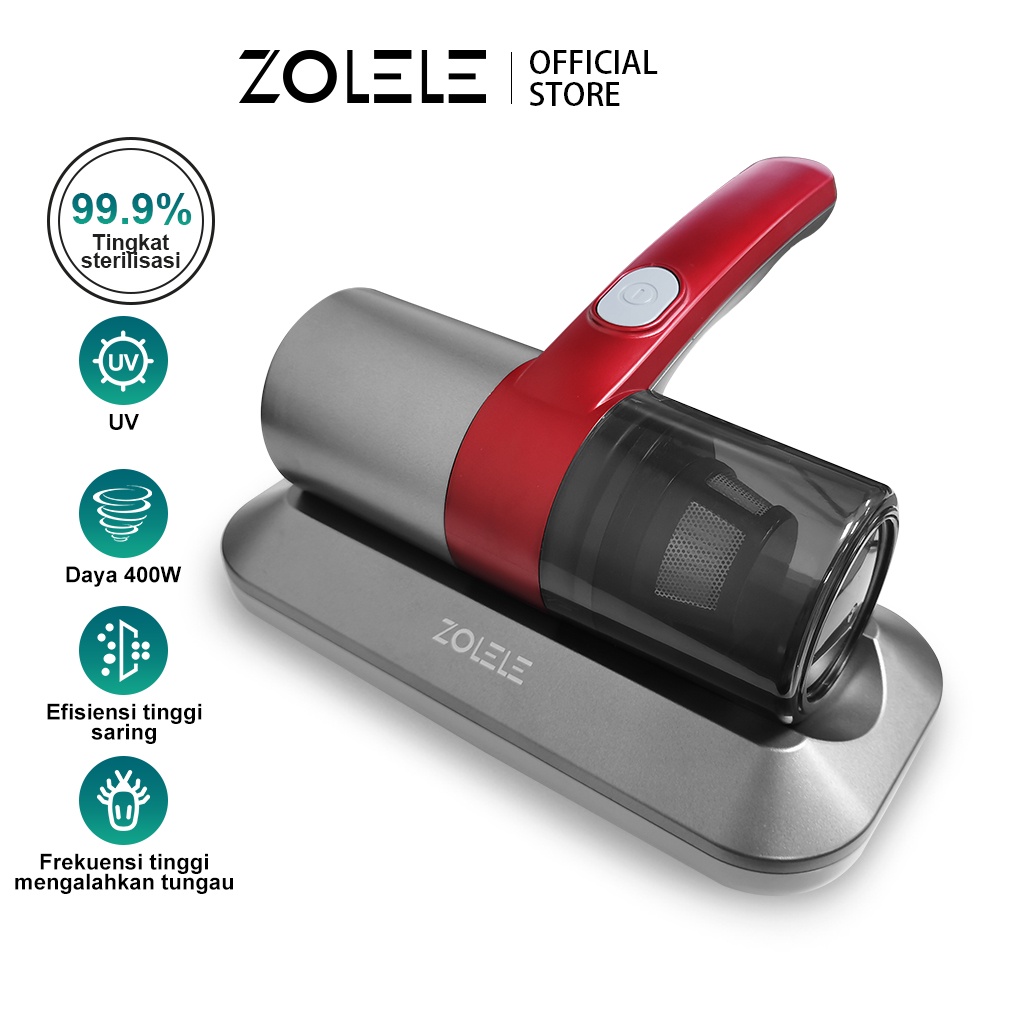 ZOLELE penyedot debu kasur dan sofa dust mite vacuum cleaner Penyedot debu kasur uv vacum cleaner pe