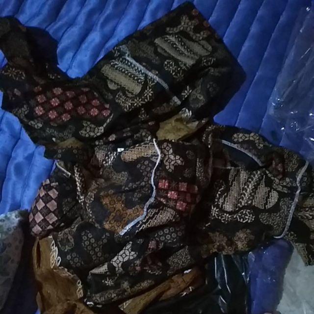 Couple Batik Ayah Ibu Anak Kids Fashion Usia 1-10 Tahun