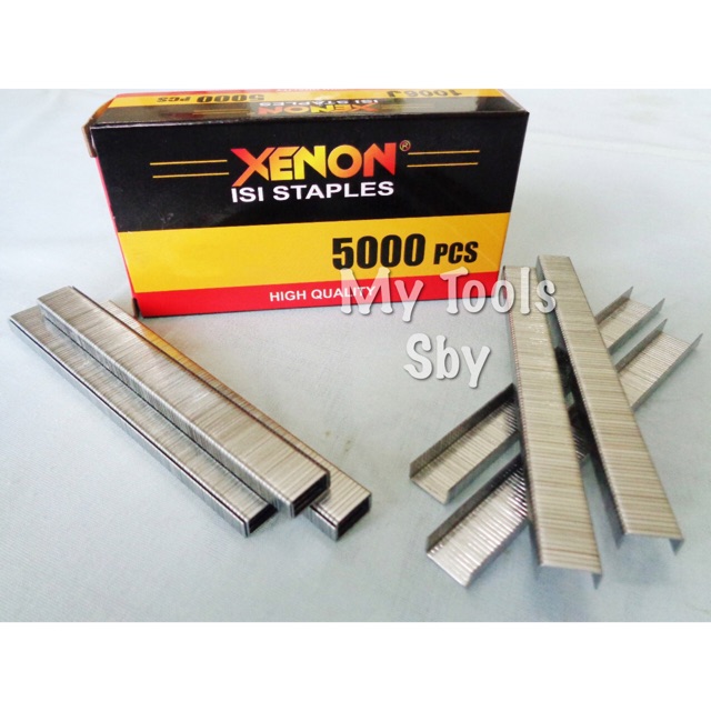 

Isi Staples / Stapler 3 in 1 Refill Xenon ukuran 1006J / 1008J / 1010J / 1013J