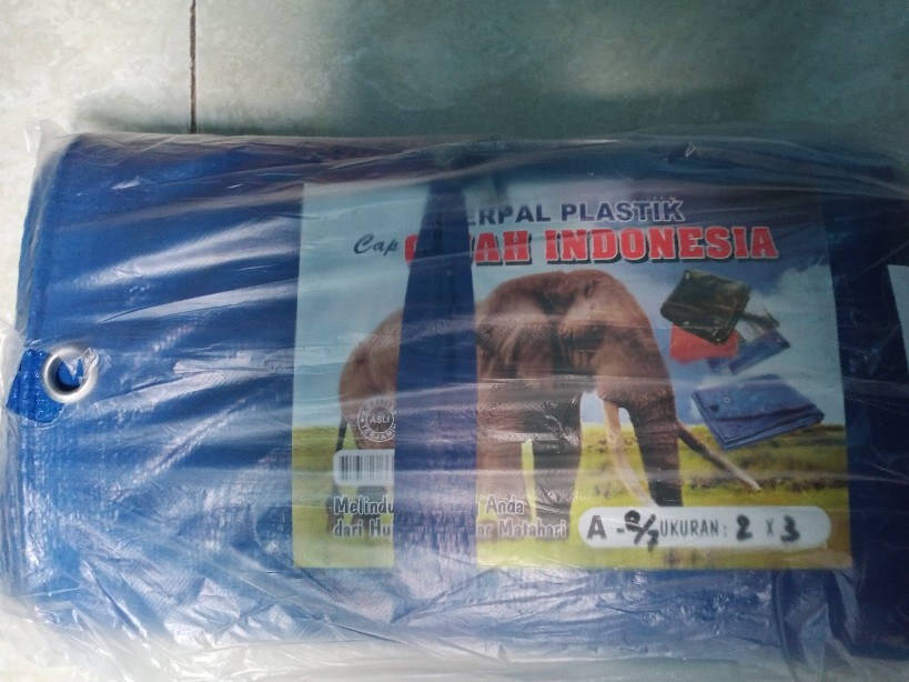 Terpal Plastik A8 Ukuran 2x3