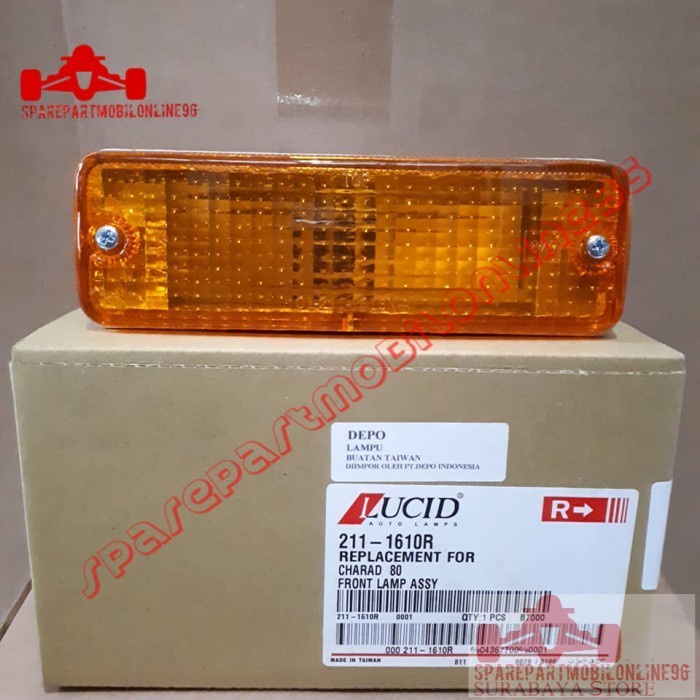 Lampu Riting Sen Bumper Daihatsu Charade G10 G11 1980 DEPO