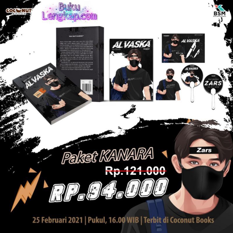 buku novel Alvaska - MATCHARAY original