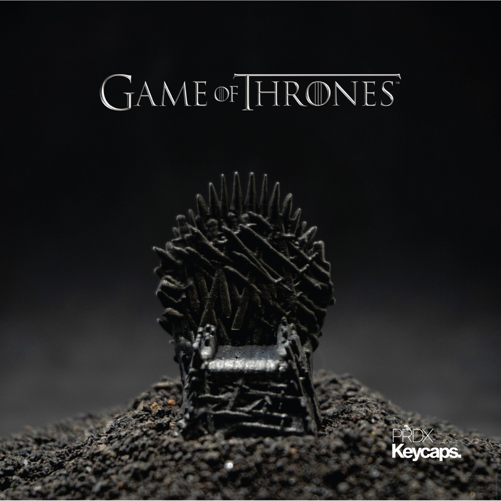 Game of Thrones "Iron Throne" Artisan Keycaps - PRDX Artisan Keycaps
