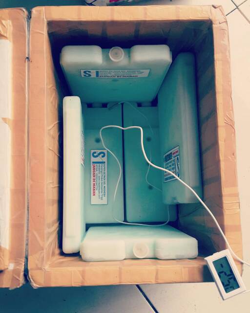 ice pack 22 x 30 cm ice gel blue besar jumbo  termurah dan berkualitas SEMI FINISH