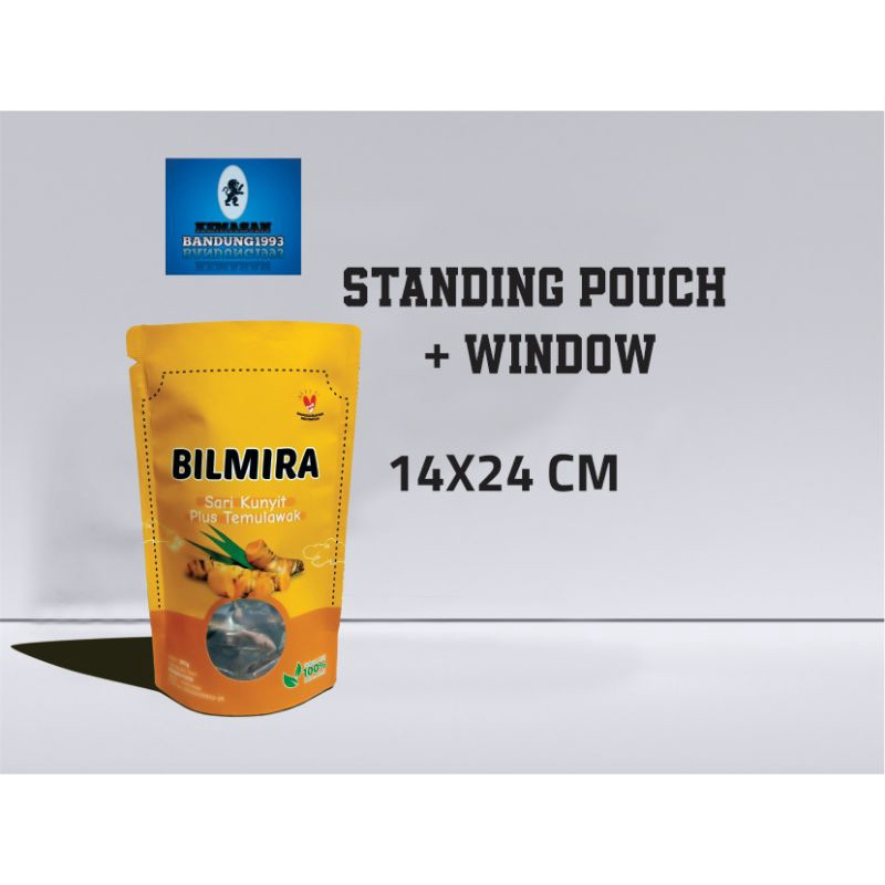 

Kemasan Standing Pouch ziper