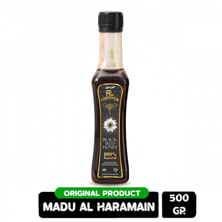 

AL HARAMAIN 500gr blackseed honey madu alharamain