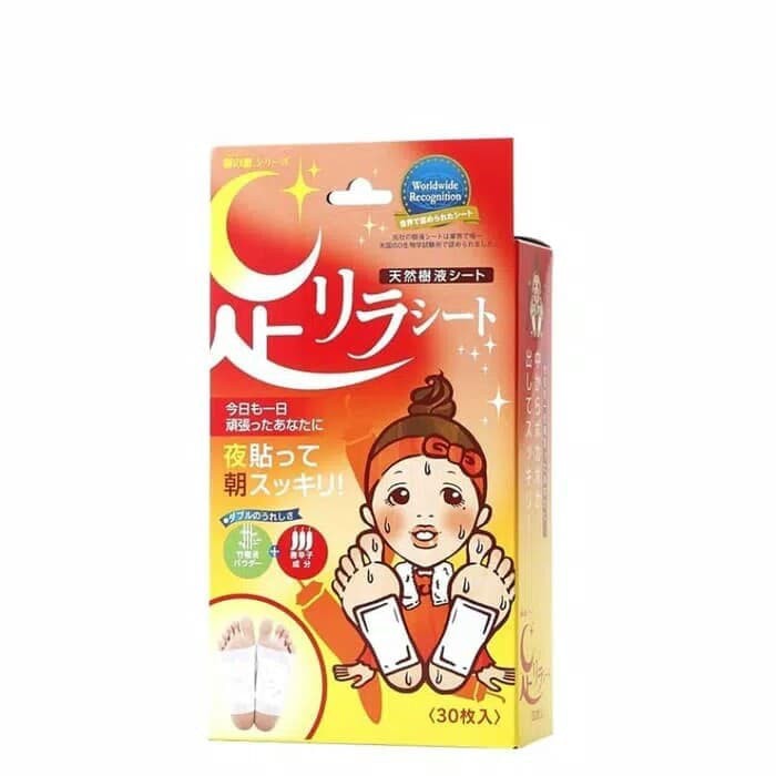 Kinomegumi Foot Patch 30 sheets (Red Pepper)