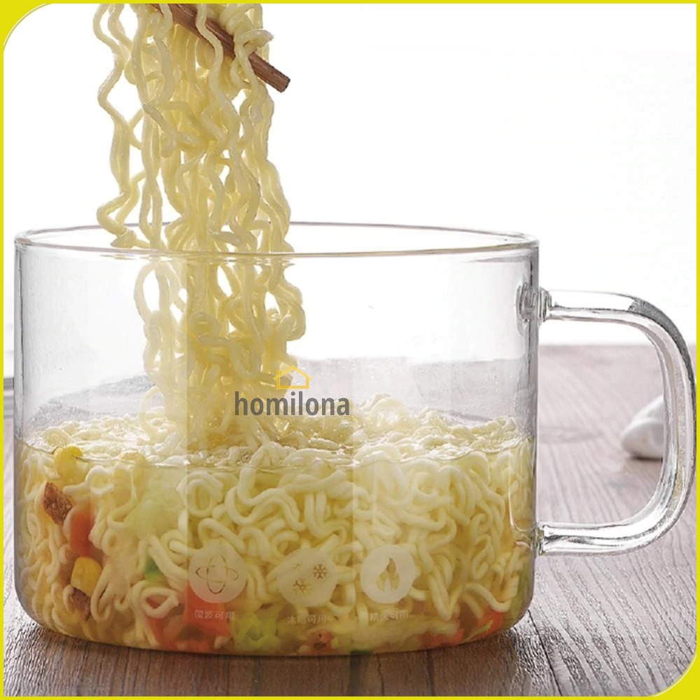 Pot Panci Masak Stewing Soup Pot Model Gagang 14CM 15CM - One Two Cups YWJ-1265 - Transparent