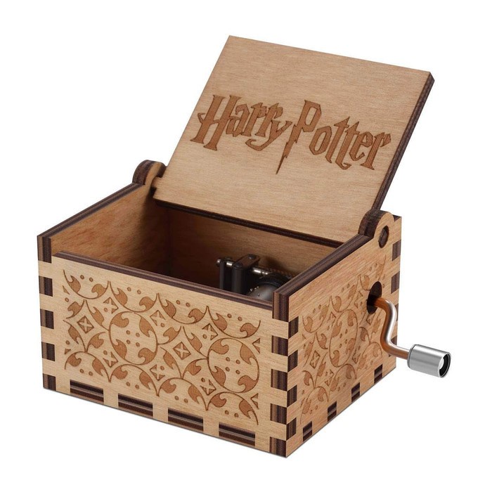 MUSIK-KOTAK- MUSIC BOX HARRY POTTER - KOTAK MUSIK HARRY POTTER - VINTAGE -KOTAK-MUSIK.