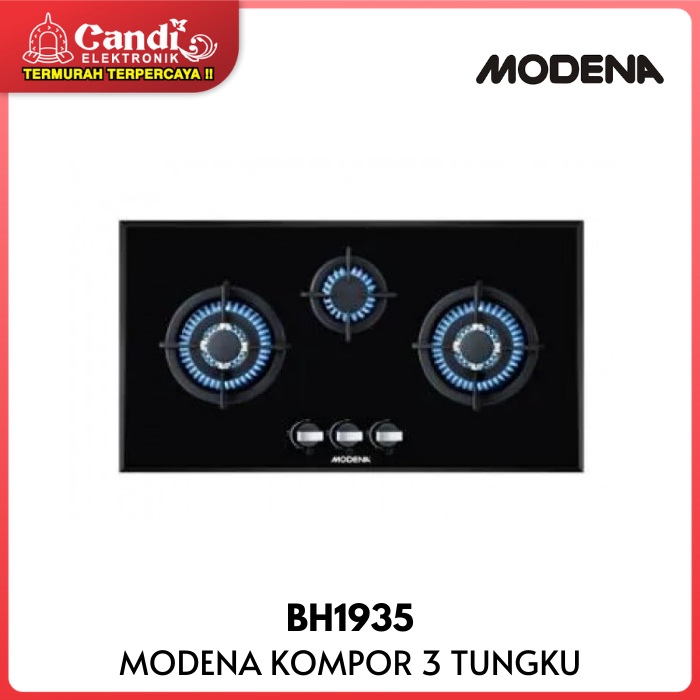 MODENA Kompor 3 Tungku BH1935