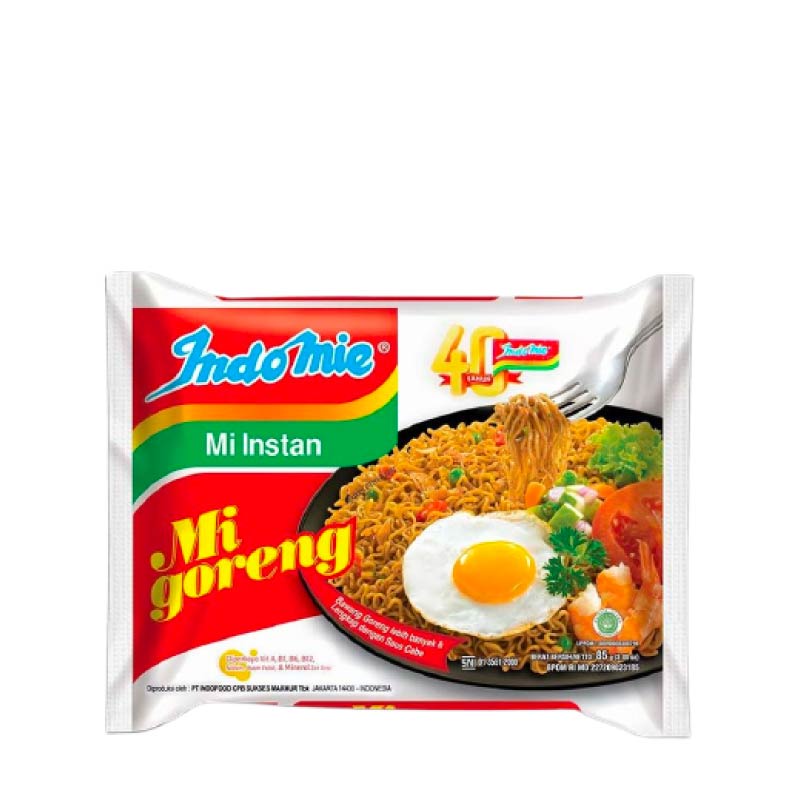 

Indomie Mie Instan Goreng 3 x 85 gr