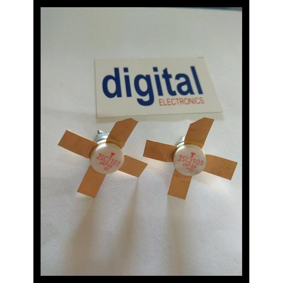 TRANSISTOR RF VHF AMPLIFIER POWER TOSHIBA 2SC2101 MADE JAPAN KODE 550