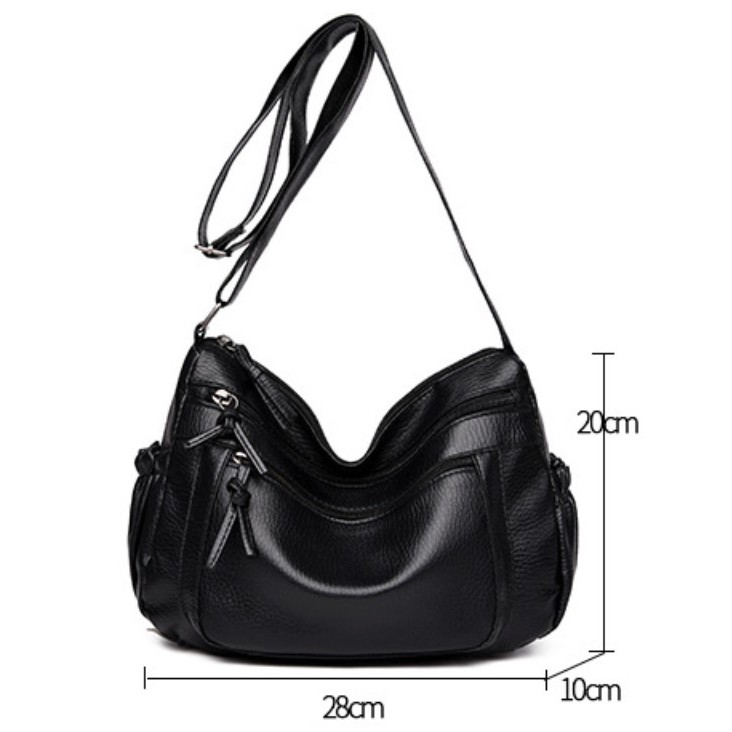CYS TAS SELEMPANG WANITA FASHION KOREA STYLE SLING BAG WOMEN MOTIF POLOS HITS IMPORT COD T122