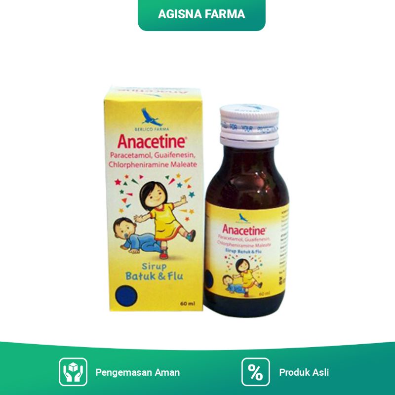 Anacetine syrup 60ml