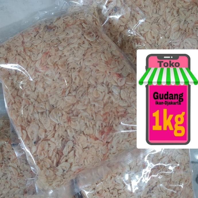 

[COD] ikan asin udang rebon super netto-1kg [COD]