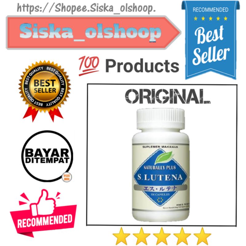 SLutena Original - S.Lutena Naturally plus Asli Obat Mata Herbal