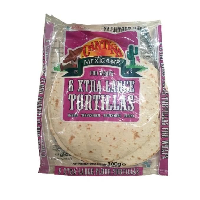 

Kulit Kebab Cantina Mexicana Flour Tortillas isi 6pcs Uk 23cm TERLARIS TERPERCAYA ORIGINAL