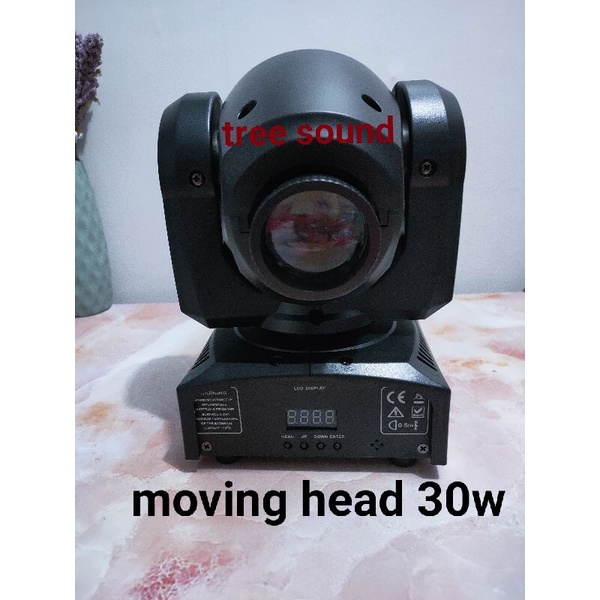 lampu panggung moving head mn 30w