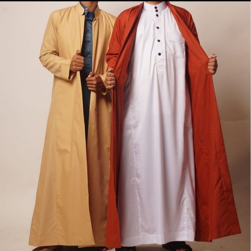 Jubah luaran habaib brand ajmal , jas jubah pria-elcollection