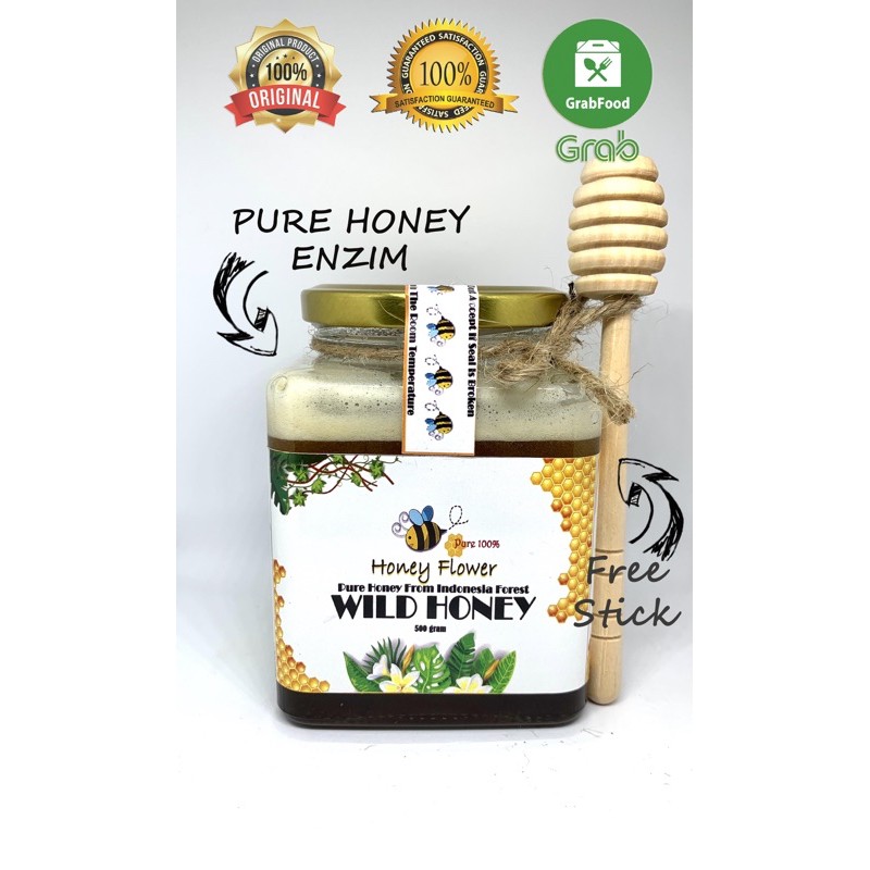 

Madu Asli 100%/Pure Honey/Raw Honey/Wild honey/Pure Honey