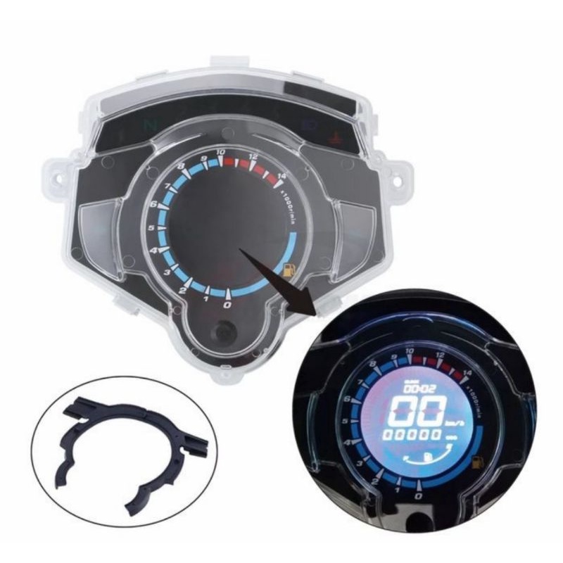 Speedometer Digital Jupiter New MX 135