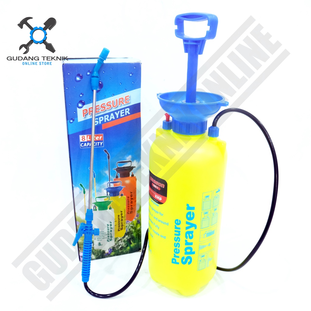 Sprayer Tanaman DRAGON 8Liter / Alat Semprotan Hama Disenfektan 8L /  Pressure Sprayer 8 Liter