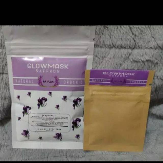 Masker wajah saffron