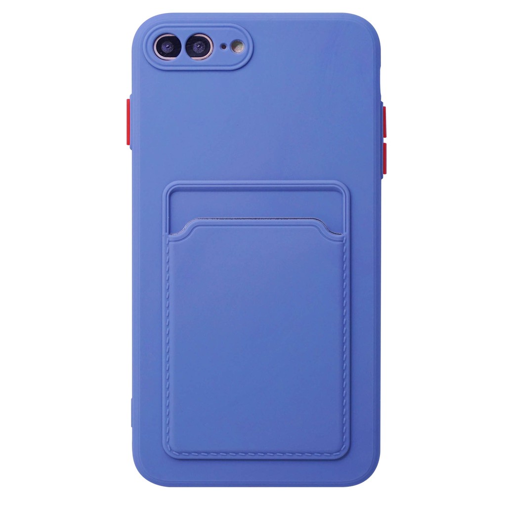 Vivo Y51 2020 Softcase TPU Pocket Matte Case Lensa Kartu